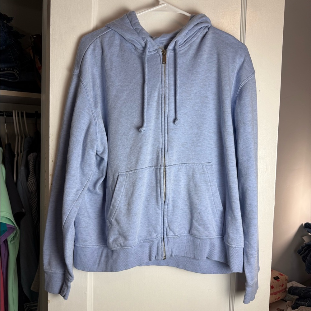 H&M Light Blue Hoodie